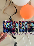 Friends Halloween theme wrap