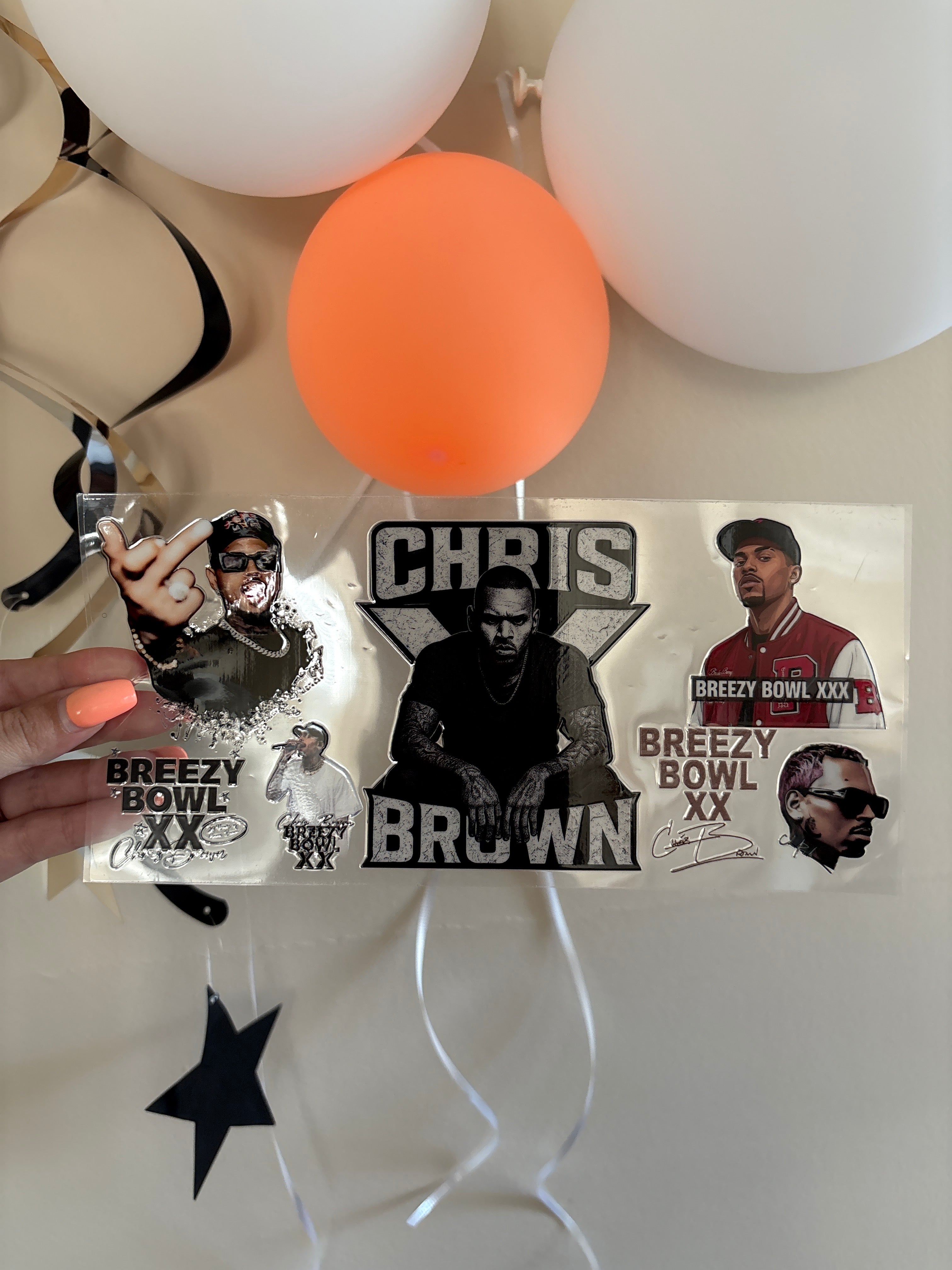 Chris Brown wrap