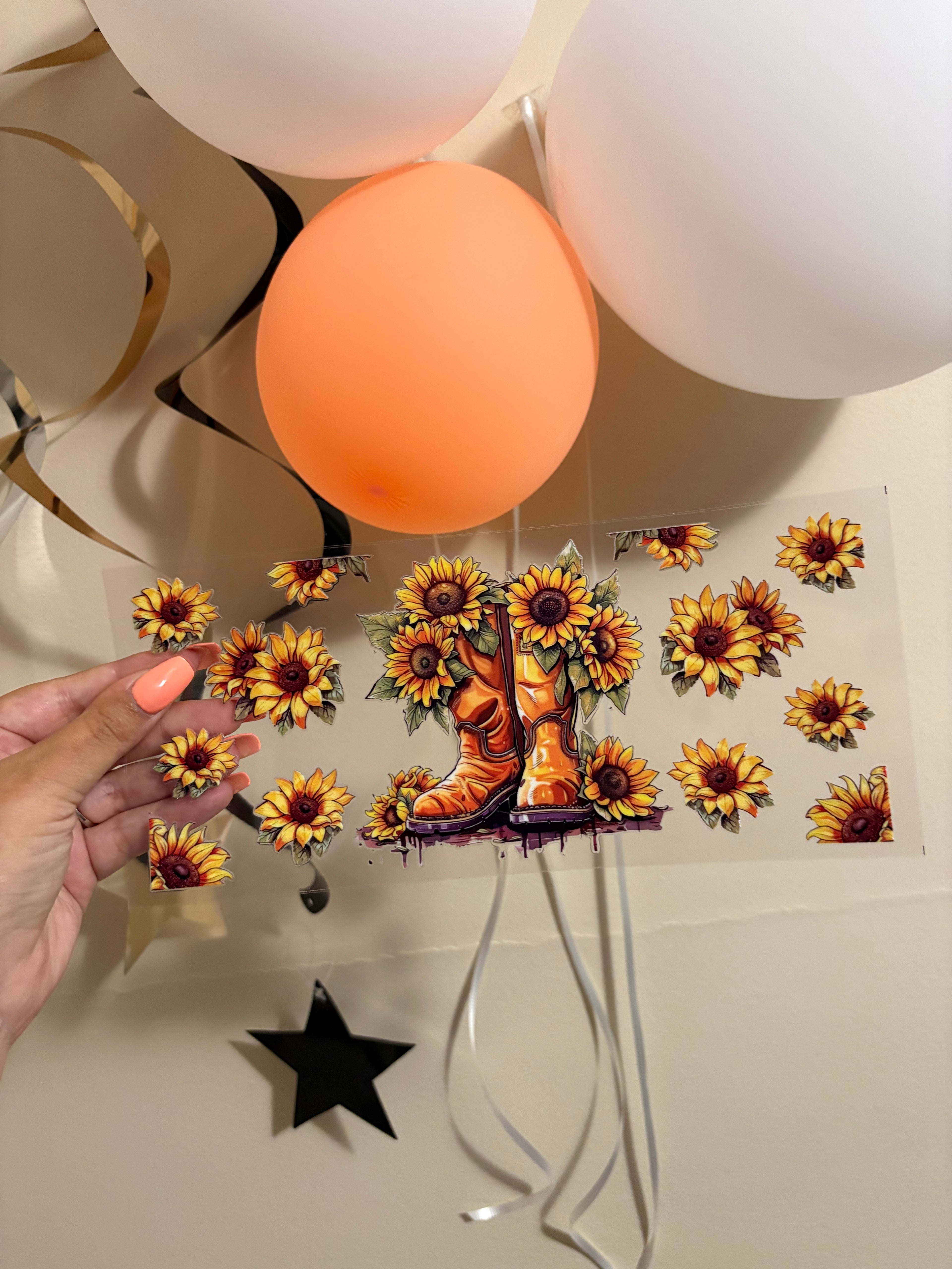 Sunflower w/ boots